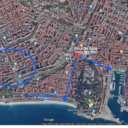 Cozy 50 M2 - Balcony & Air Conditioning! Heart Of Old * Nice